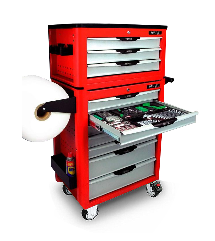 Tủ đồ nghề 2 tầng 10 ngăn 333 chi tiết  GCAZ0035 / GCAJ0041