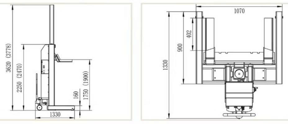 Cầu Nâng Di Dộng 7,5 Tấn Kết Nối Dây VIMET MCL30406