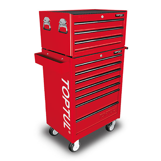 Tủ đồ nghề sửa chữa 10 ngăn Toptul GCAZ0033 GCAJ0037