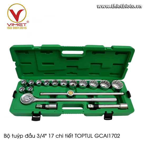 Bộ tuýp đầu 3/4