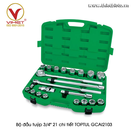 Bộ đầu tuýp 3/4