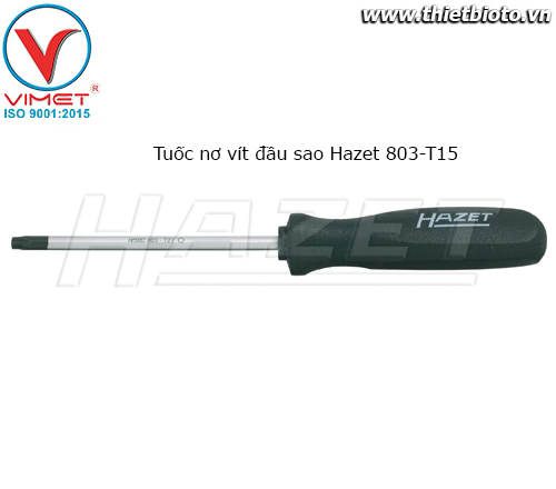 Tuốc nơ vít đầu sao Hazet 803-T15