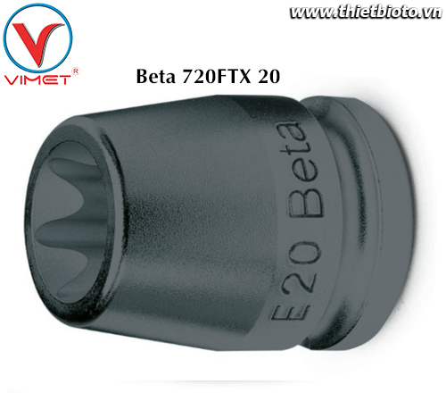 Đầu tuýp lục giác Beta 720FTX 20